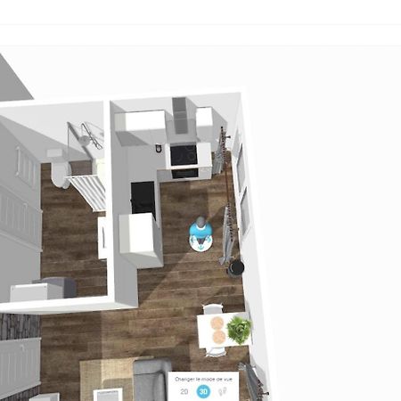 # Le 3 # Joli Appartement T3 Mulhouse Centre, Neuf, Calme Et Tout Equipe Exterior foto