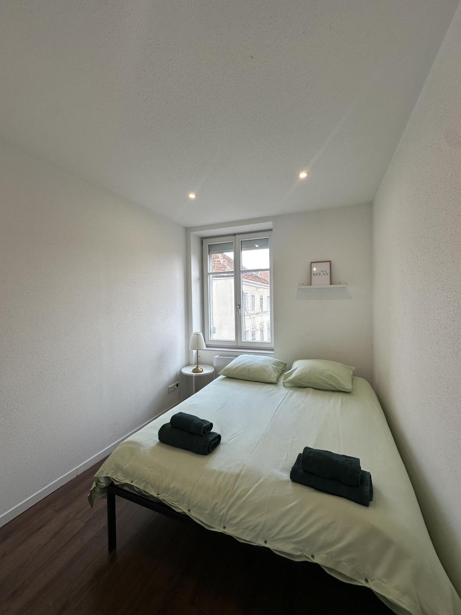 # Le 3 # Joli Appartement T3 Mulhouse Centre, Neuf, Calme Et Tout Equipe Exterior foto